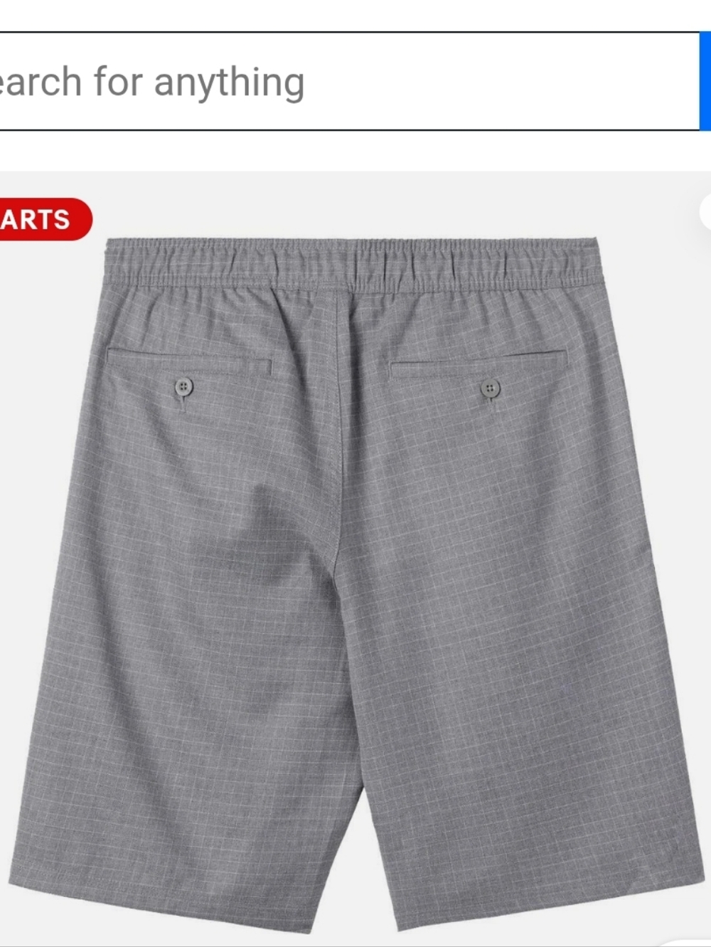 Hang Ten Sports Men Shorts Drawstring Pockets SzXL Gray Vacation Walk - Picture 14 of 15